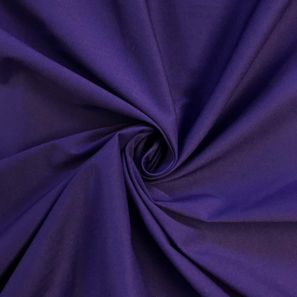 Stretch Broadcloth Rod Pocket Curtains - Purple - Image 3