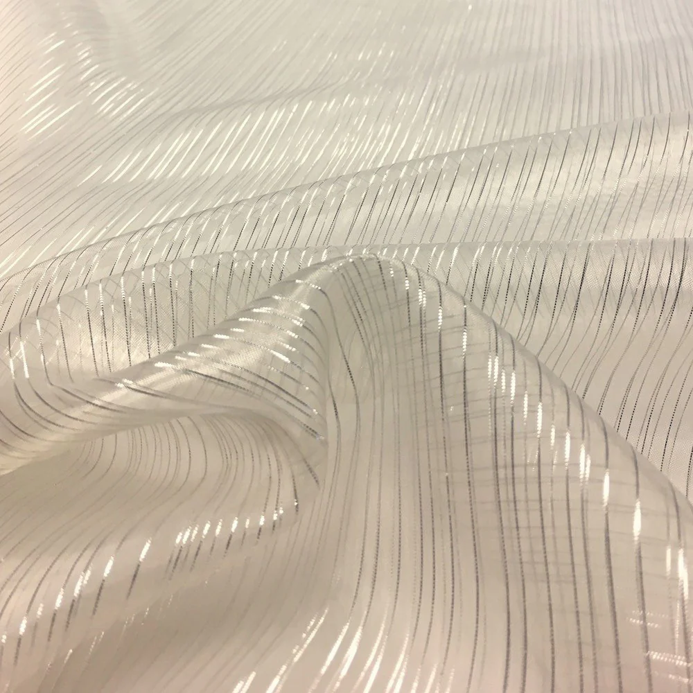 Striped Crystal Organza - Image 5