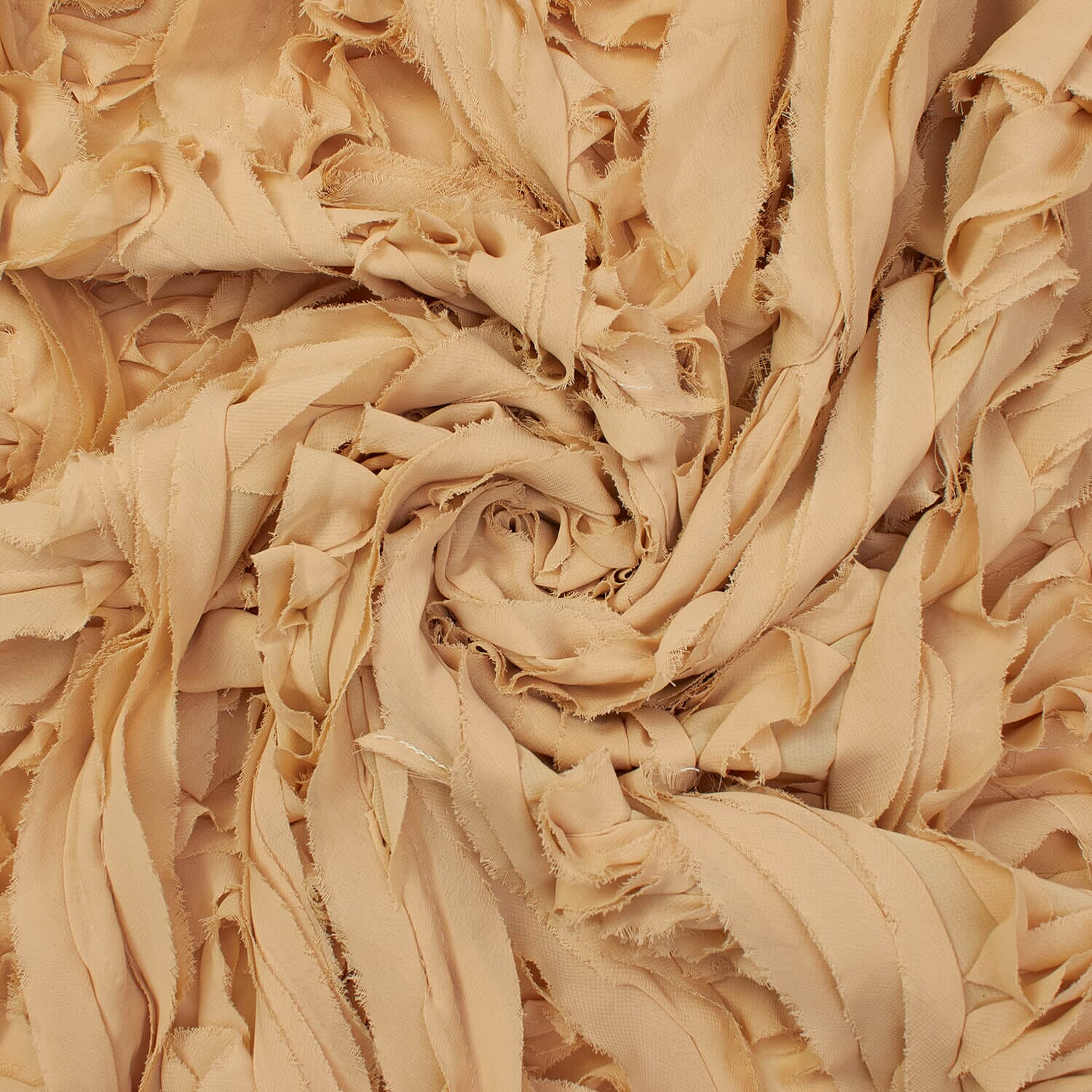Striped Ruffle Chiffon Embroidery - Image 11