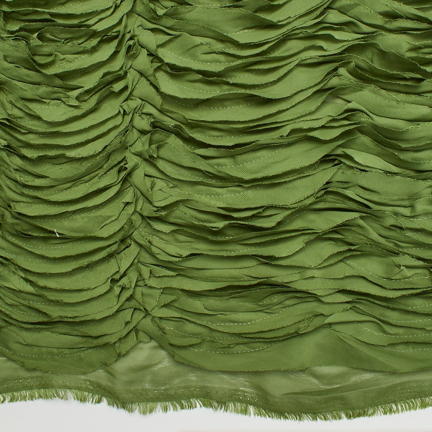 Striped Ruffle Chiffon Embroidery - Image 18