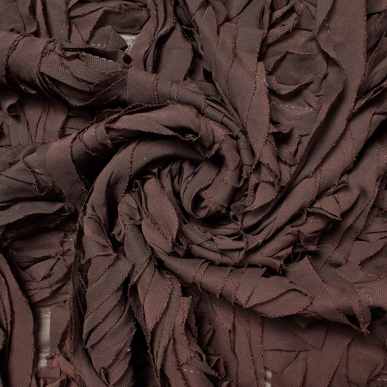 Striped Ruffle Chiffon Embroidery - Image 27