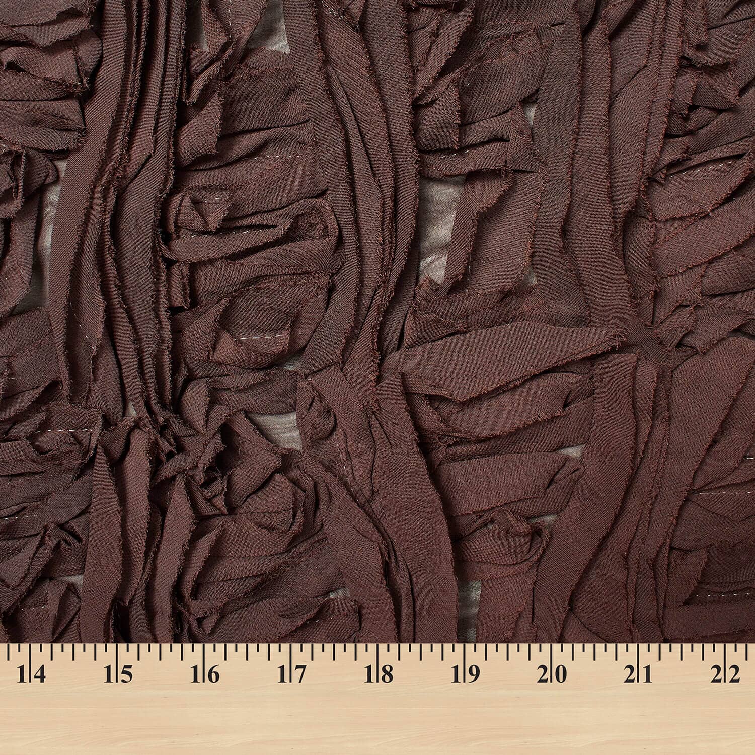 Striped Ruffle Chiffon Embroidery - Image 28