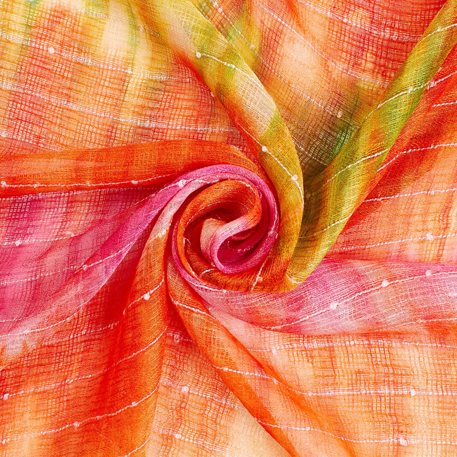 Tie Dye Embroidered Dobby - Image 6