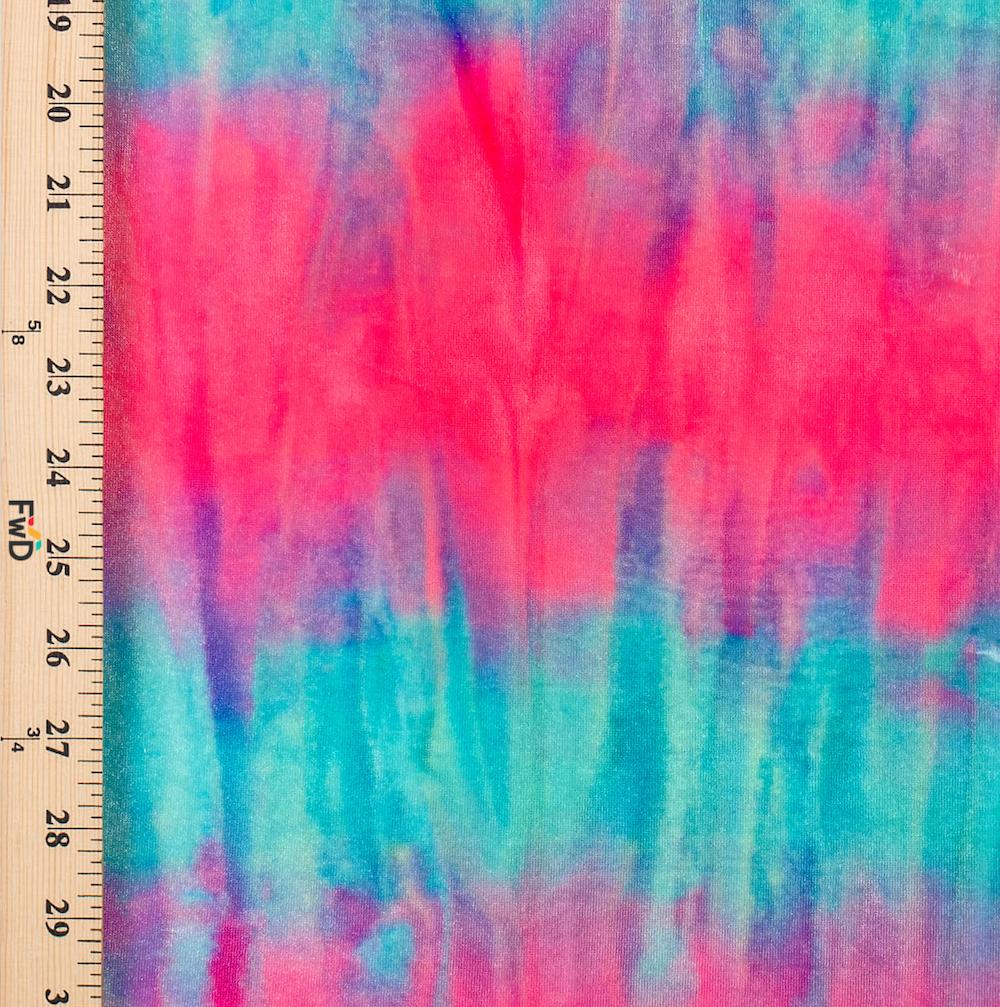 Tie Dye Stretch Velvet - Image 19