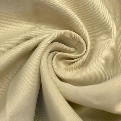 Polyester Twill Rod Pocket Curtains - Champagne - Image 3