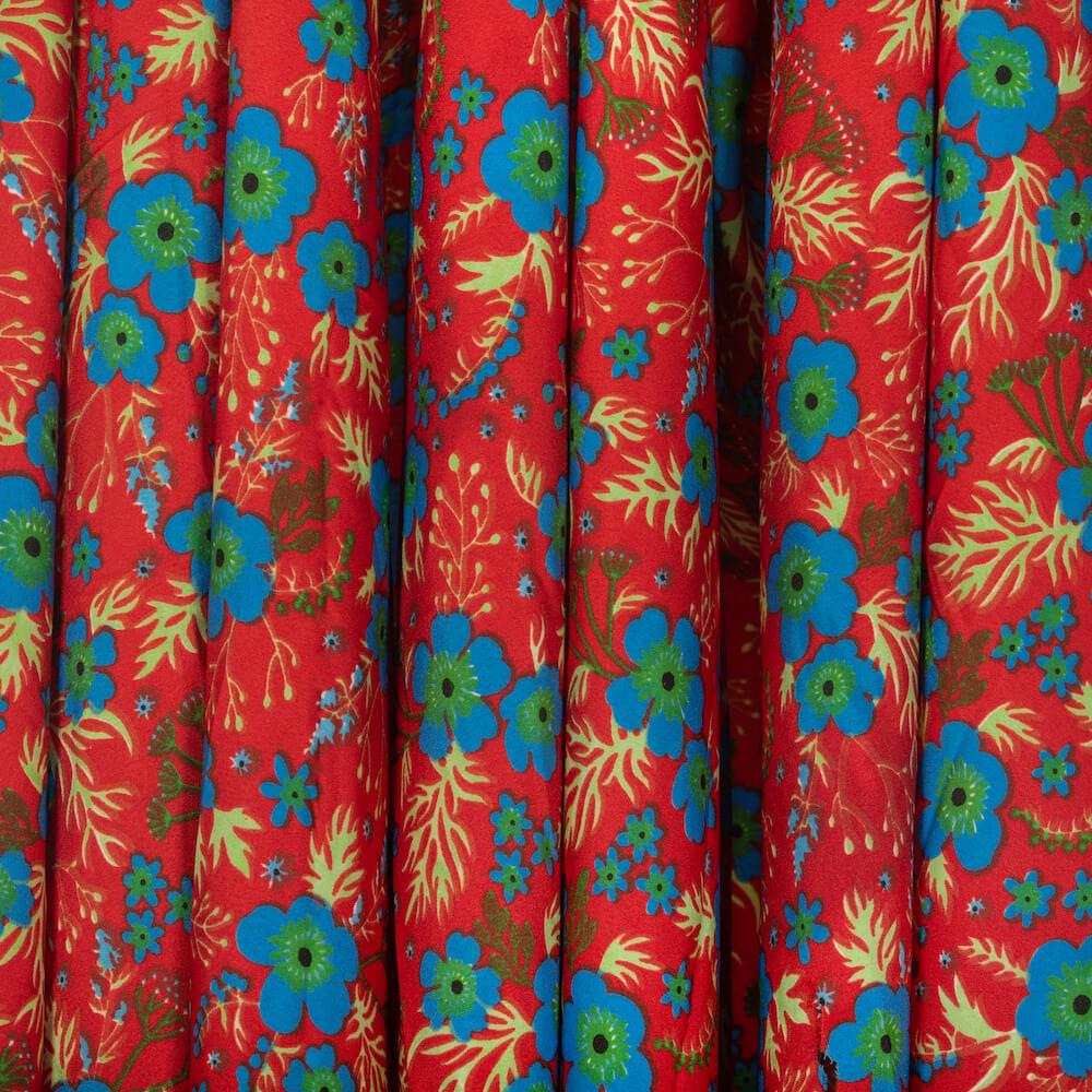 Viola Crepe De Chine Print - Image 3