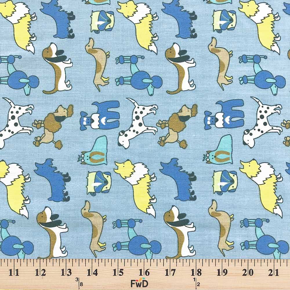 Westminster Blue Print Broadcloth - Image 3