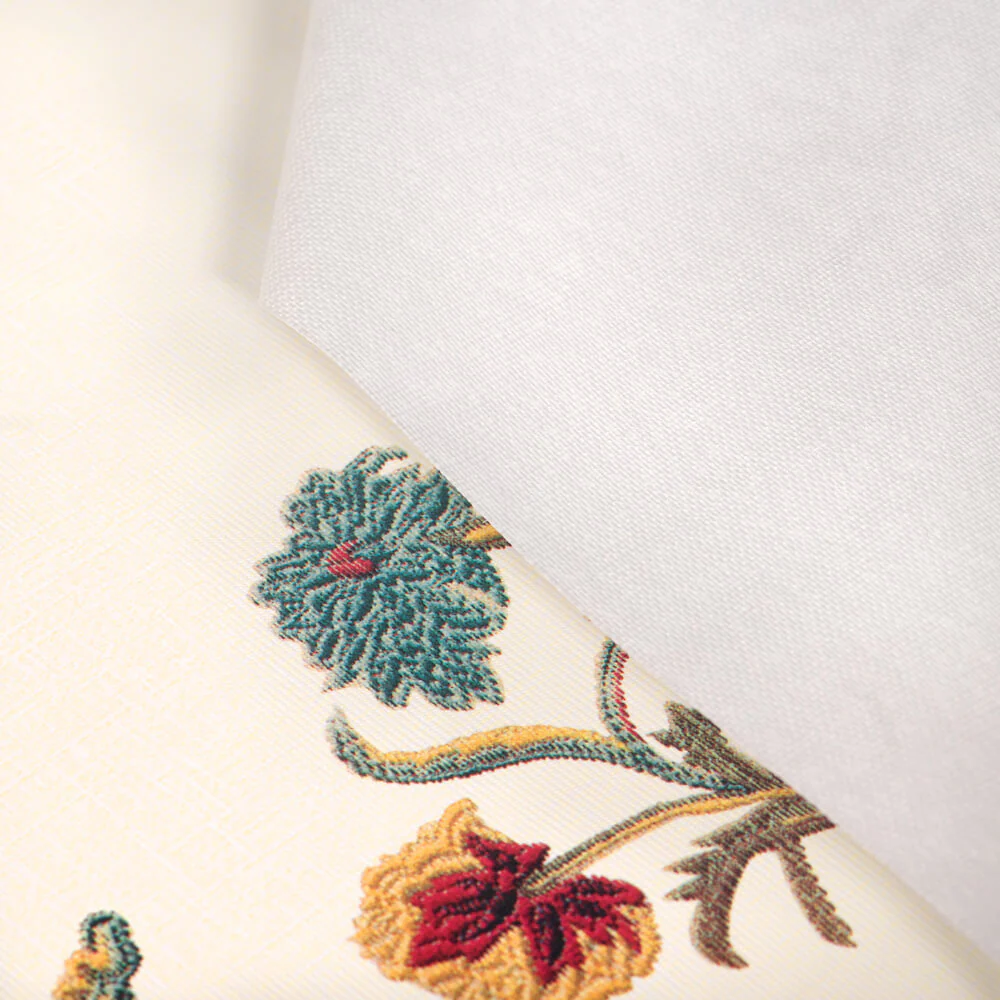 Wreath Embroidery Oilcloth - Image 4