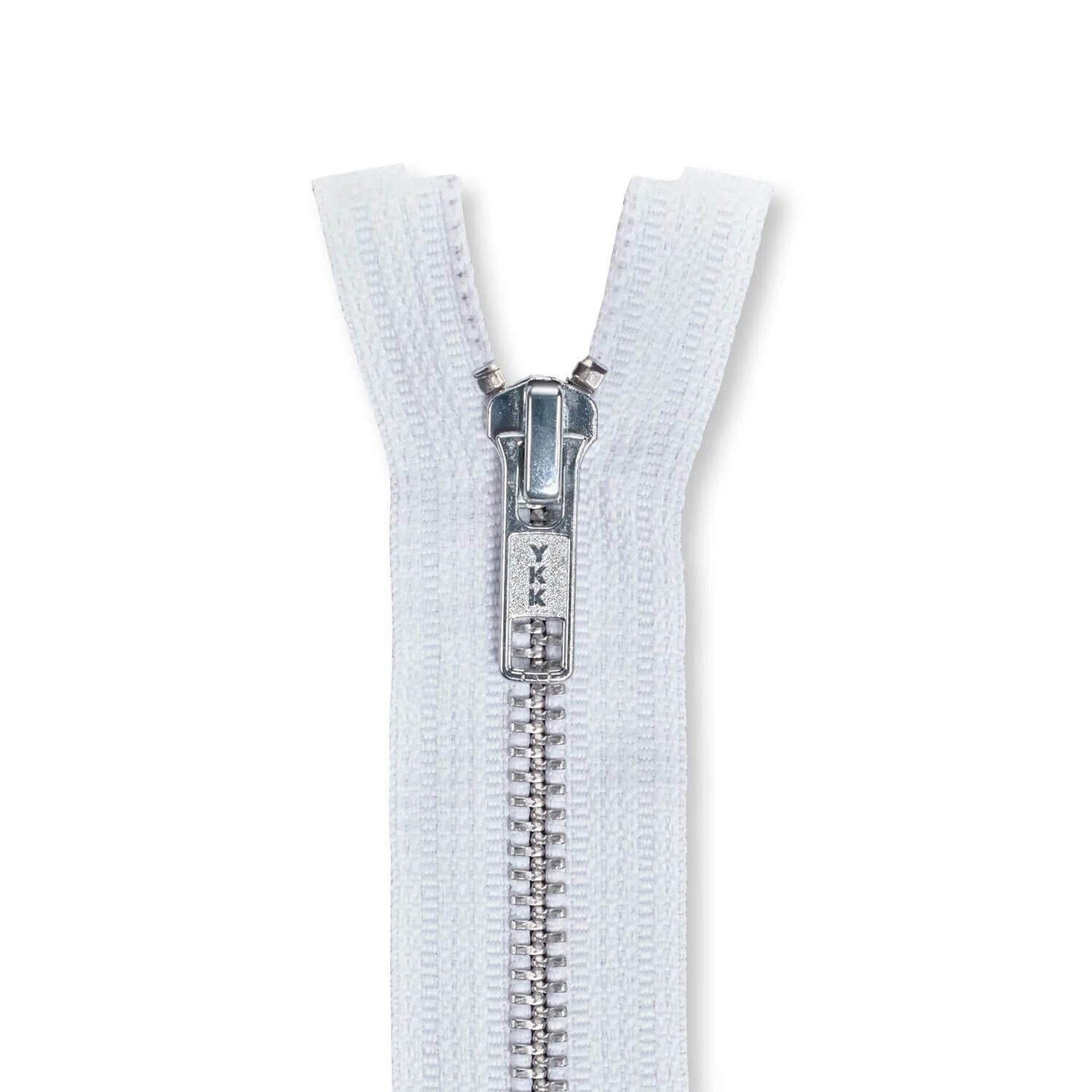 YKK #5 Aluminum Separating Zipper - Image 2