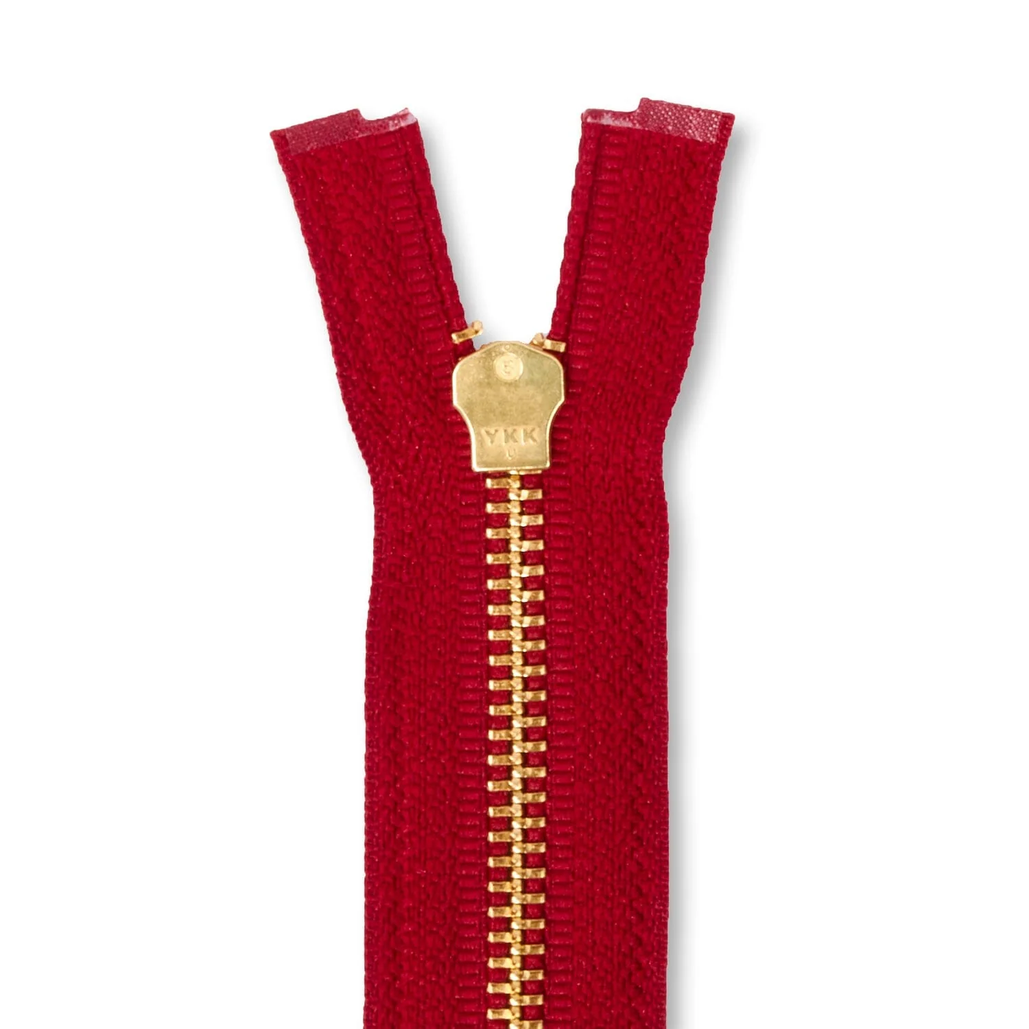 YKK #5 Brass Separating Zipper - Image 12