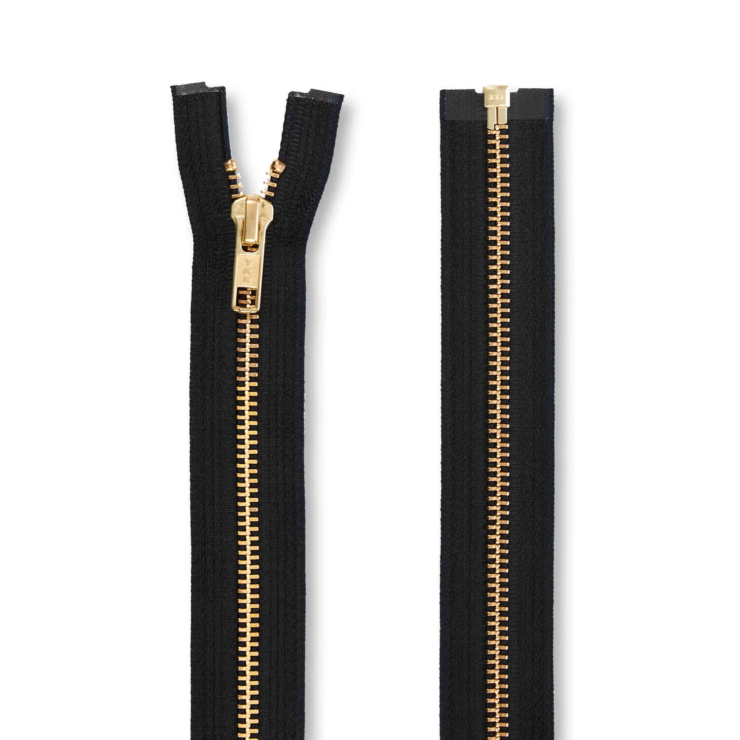 YKK #5 Brass Separating Zipper - Image 58