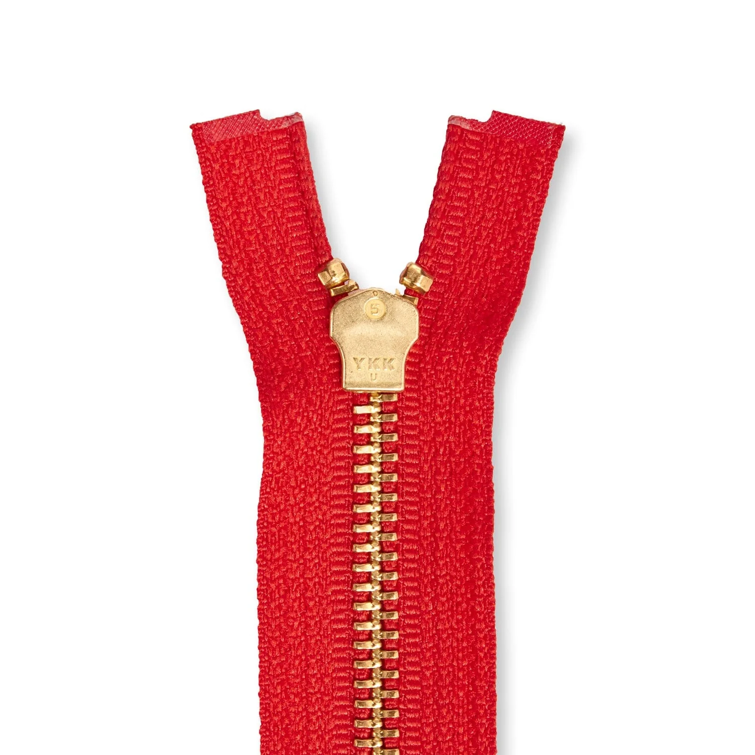 YKK #5 Brass Separating Zipper - Image 9